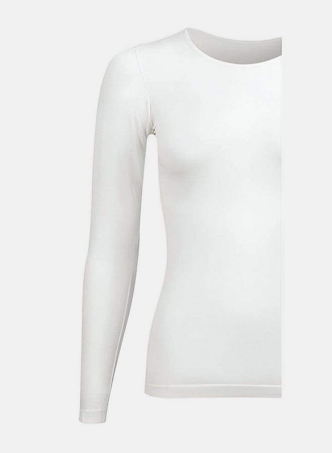 Silvy Lycra Celina Long Sleeves Round Neck Top For Women - Image 3